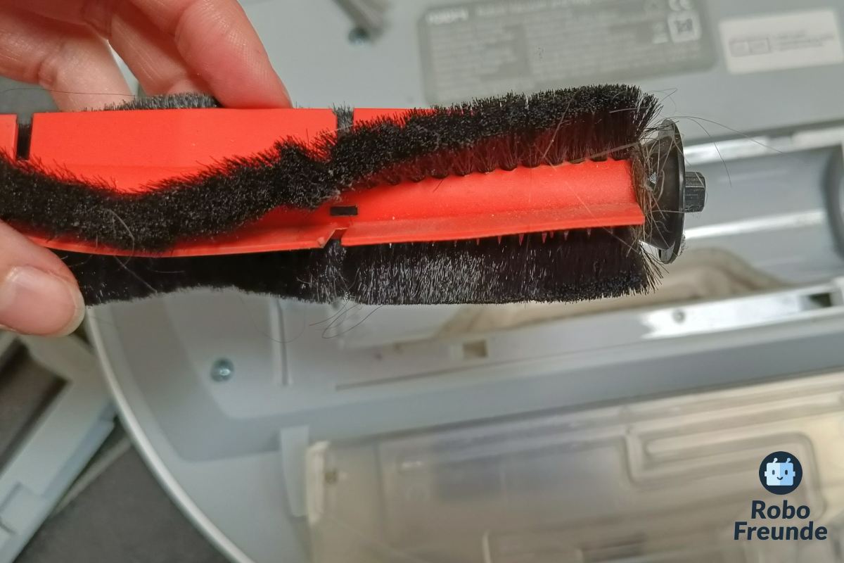 Hauptbürste putzen