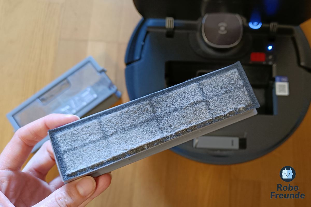 Saugroboter reinigen Filter