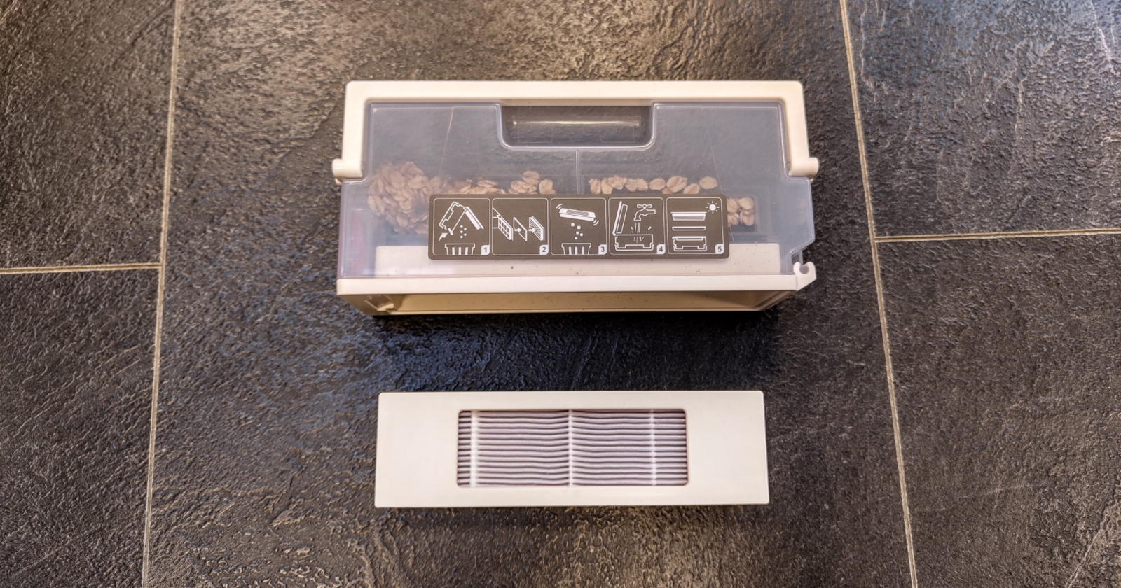 saugroboter filter reinigen