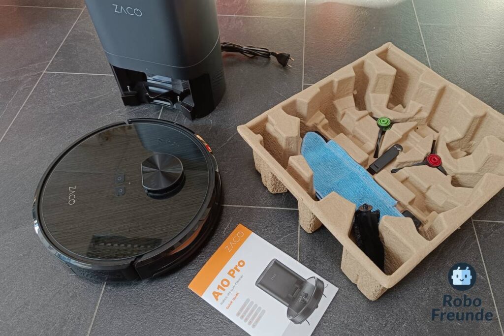 6 Panni Di Ricambio Per ZACO A10 Pro - Lavabili E Riutilizzabili, Panni Mop Per Pavimenti, Filtro Antipolvere