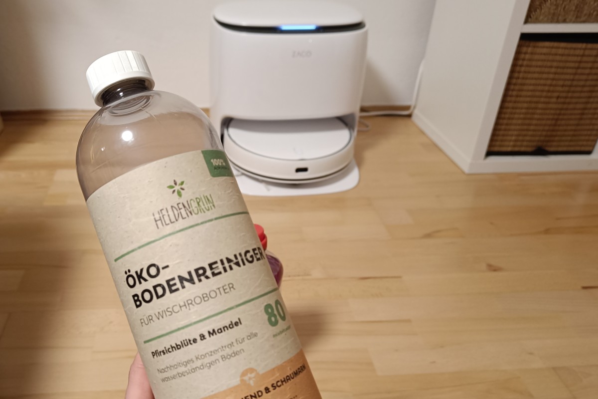 Saug-Wischroboter Reinigungsmittel