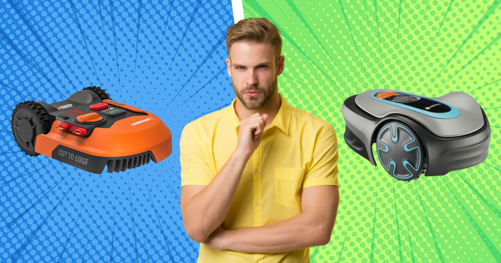 Worx oder Gardena Mähroboter