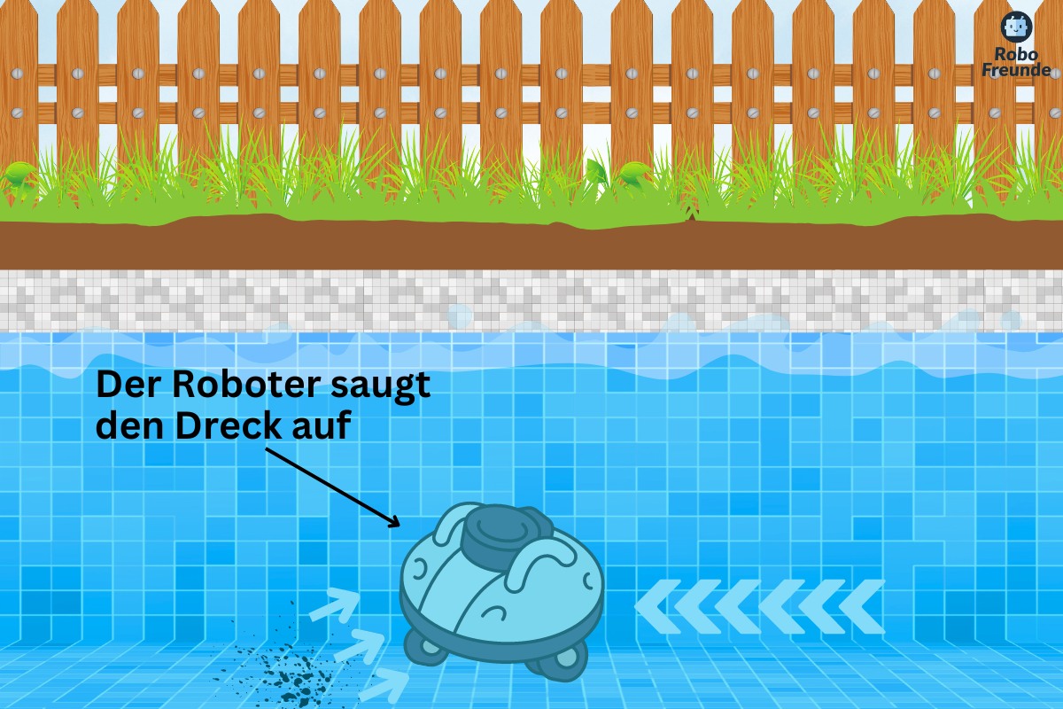 Poolroboter Funktion